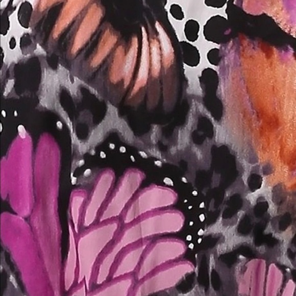 Butterfly Print Maxi Dress - Picture 4 of 4